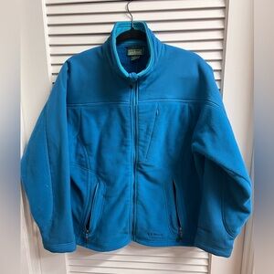 L.L. Bean Blue Fleece Jacket